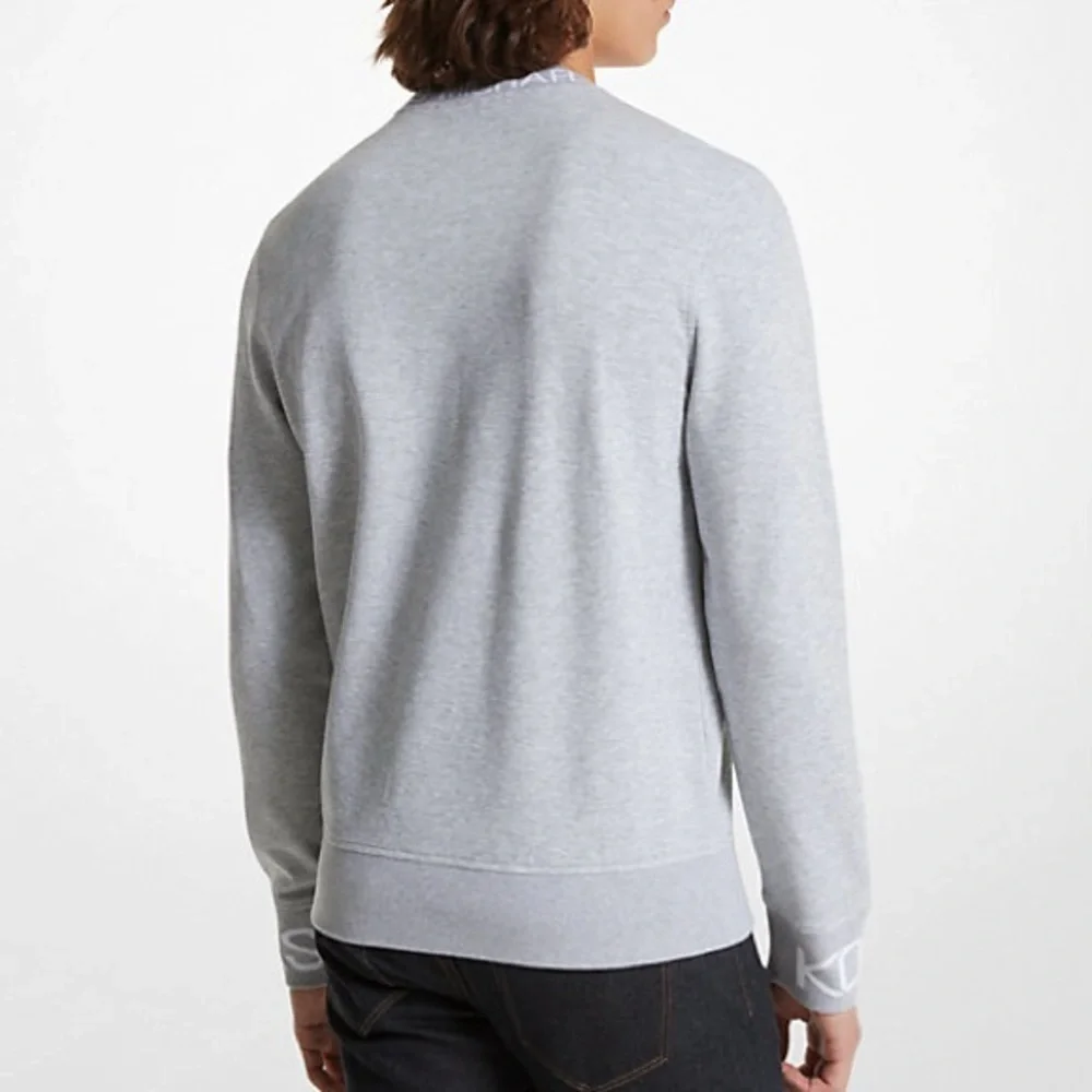 Micheal Kors | Logo Tape Cotton Blend Sweater